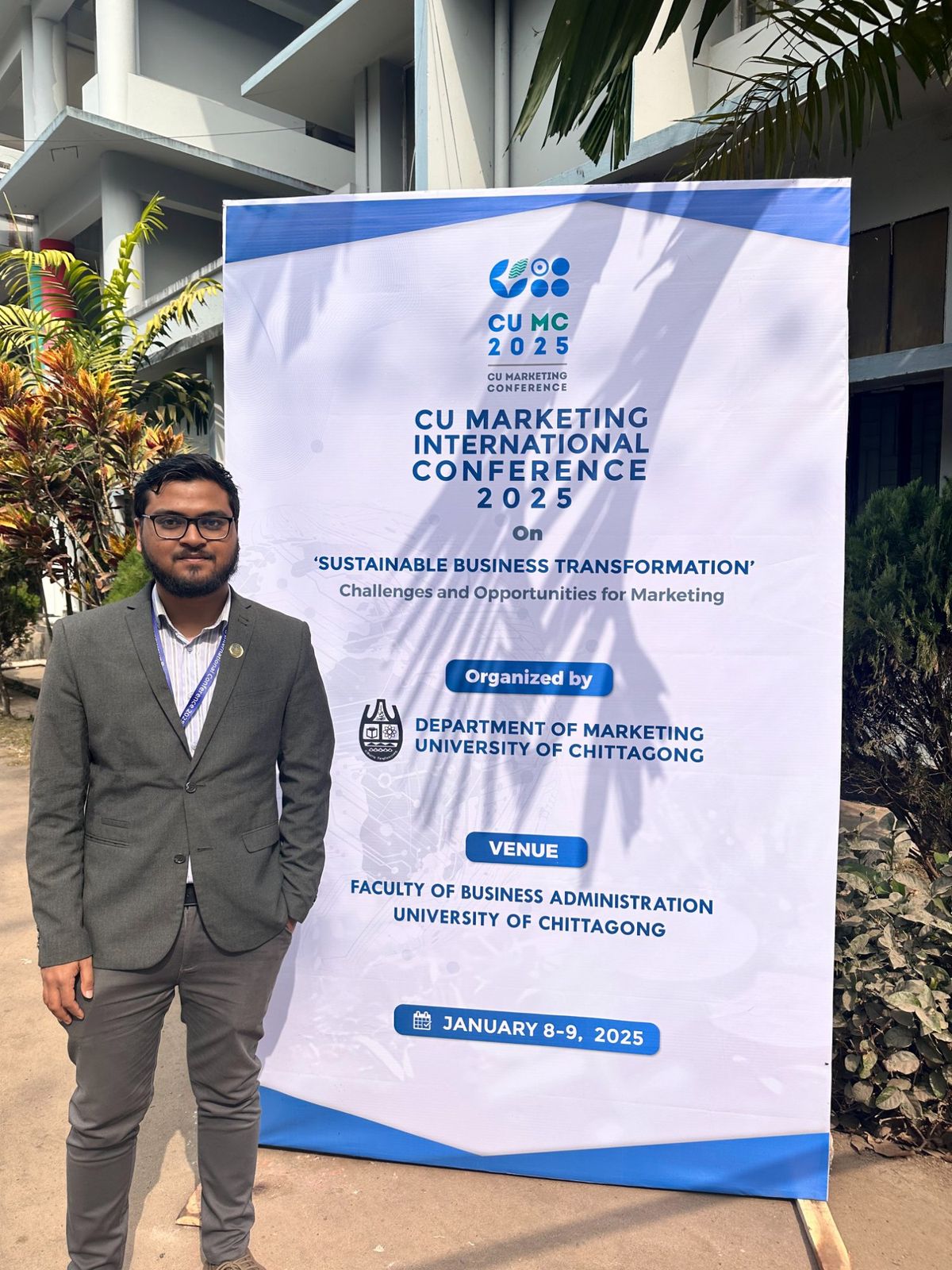 With Fellow Researchers